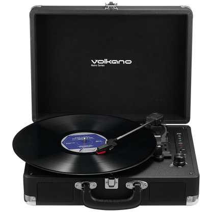 Volkano Retro Series Turntable | VK-3160-BK