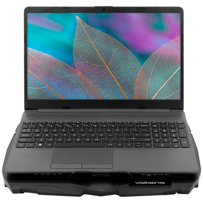 Volkano Glacier Series Upright Notebook Cooling Stand with Dual Fans | VK-20053-BK[V2]