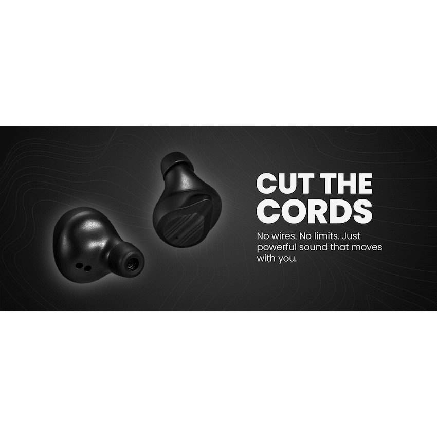 Volkano Scorpio Series True Wireless Earphones - Black | VK-1121-BK
