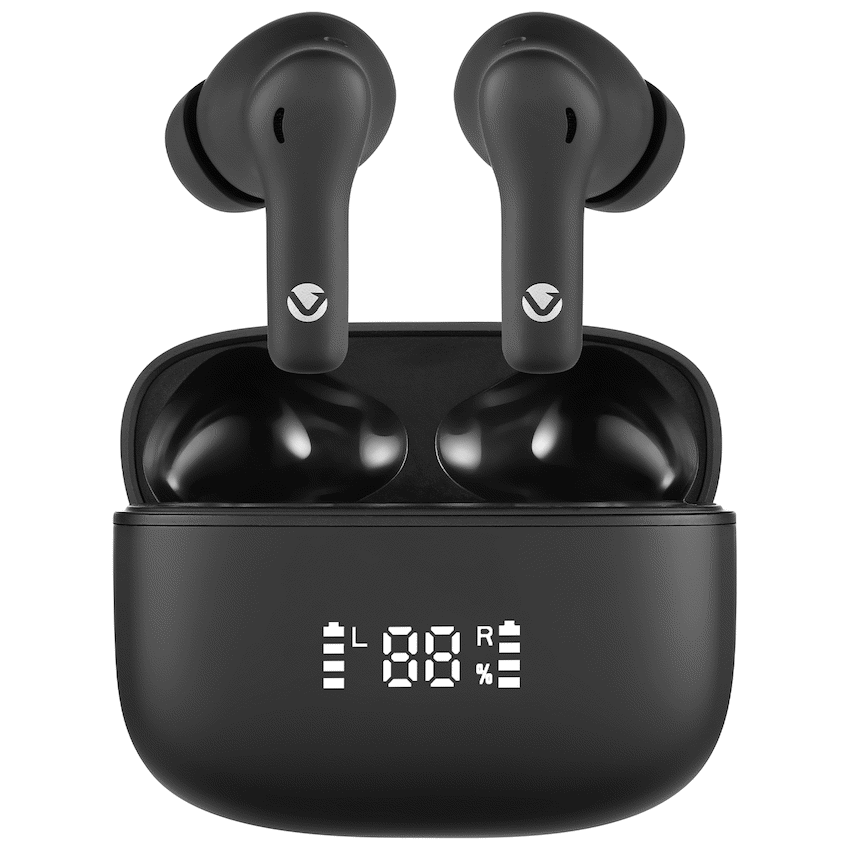 Volkano Cove Series True Wireless Earphone with Charging Case | VK-1163-BK