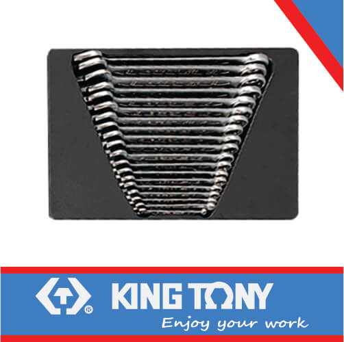 KING TONY SPANNER SET COMBINATION 6 24MM | 9 1219MR01
