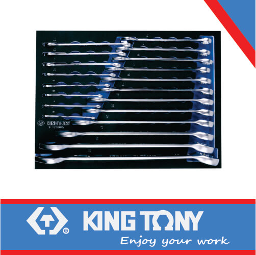 KING TONY SPANNERS COMBINATION 6 32MM EVA FOAM | 9 1220MRV