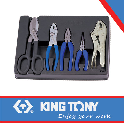 KING TONY PLIERS SET ASSORTED 5PC | 9 90205GN01