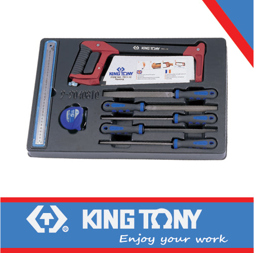 KING TONY FILES   SAW   TAPE AND RULE SET 8PCS | 9 90408TQ