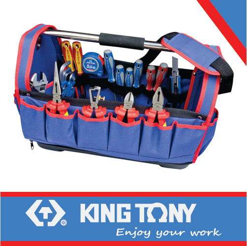 KING TONY ELECTRICIAN TOOL BAG SET   33PCS | 91333MQ