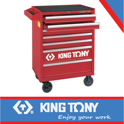 KING TONY TOOL TROLLEY SET MECHANICS 197PC | 934 001MR