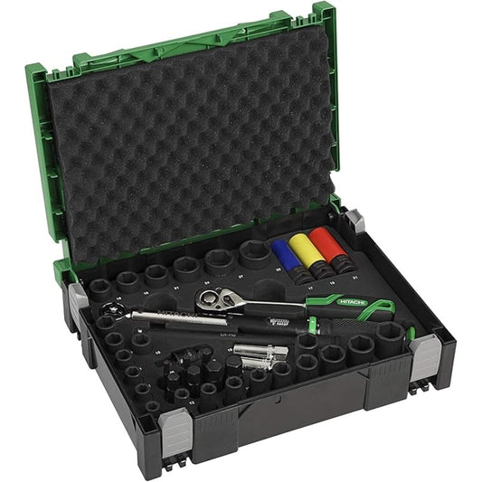 HiKOKI 39 Piece 1/2" Drive Car Socket Set | 95000572