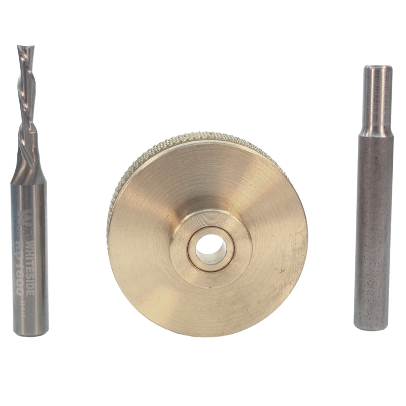 Whiteside Solid Brass Inlay Kit, 1/8" Dia. | 9500