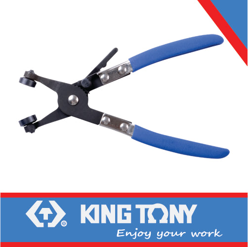 KING TONY STRAIGHT HOSE CLAMP PLIERS | 9AA11