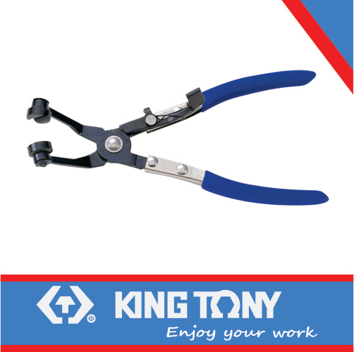 KING TONY CURVED HOSE CLAMP PLIERS | 9AA21