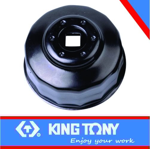 KING TONY 1/2" CUP TYPE OIL FILTER WRENCH 84MM 14F | 9AE6 8414