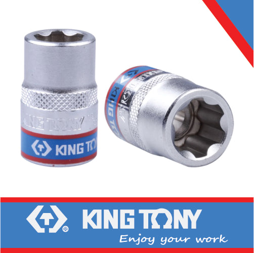 KING TONY SOCKET 1/2" FEMALE RIBE M12S | 9AW4901