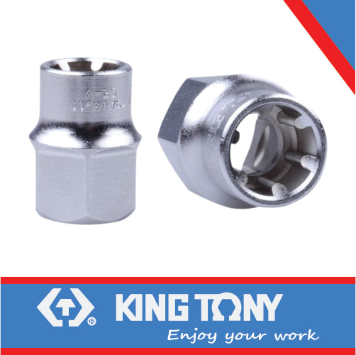 KING TONY SOCKET 1/2" FEMALE RIBE M10S | 9AW4911