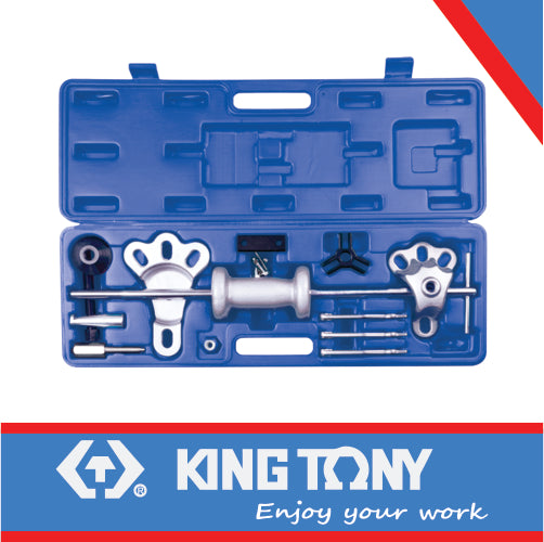KING TONY SLIDE HAMMER PULLER KIT 17 PIECES | 9BQ01