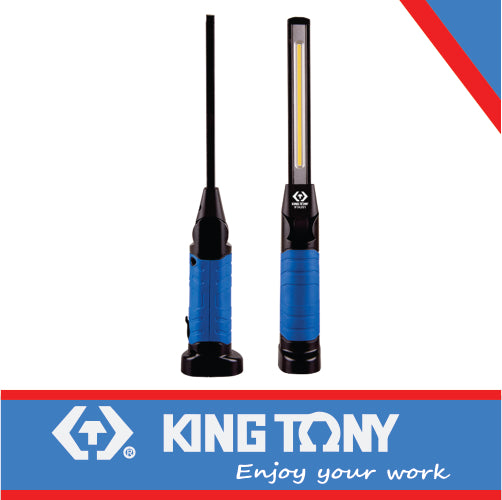 KING TONY SLIM INSPECTION MAGNETIC SWIVEL LAMP (600/250 LUMEN) | 9TA261A