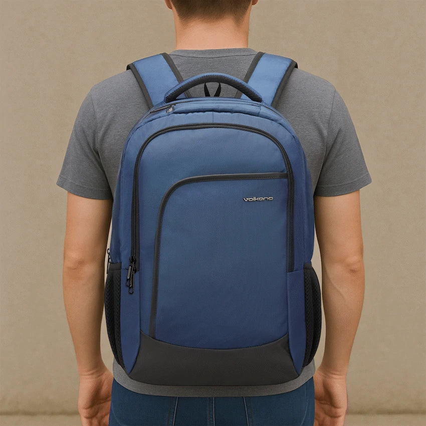 Volkano Nano 15.6" Laptop Backpack - Navy | VK-9178-NV