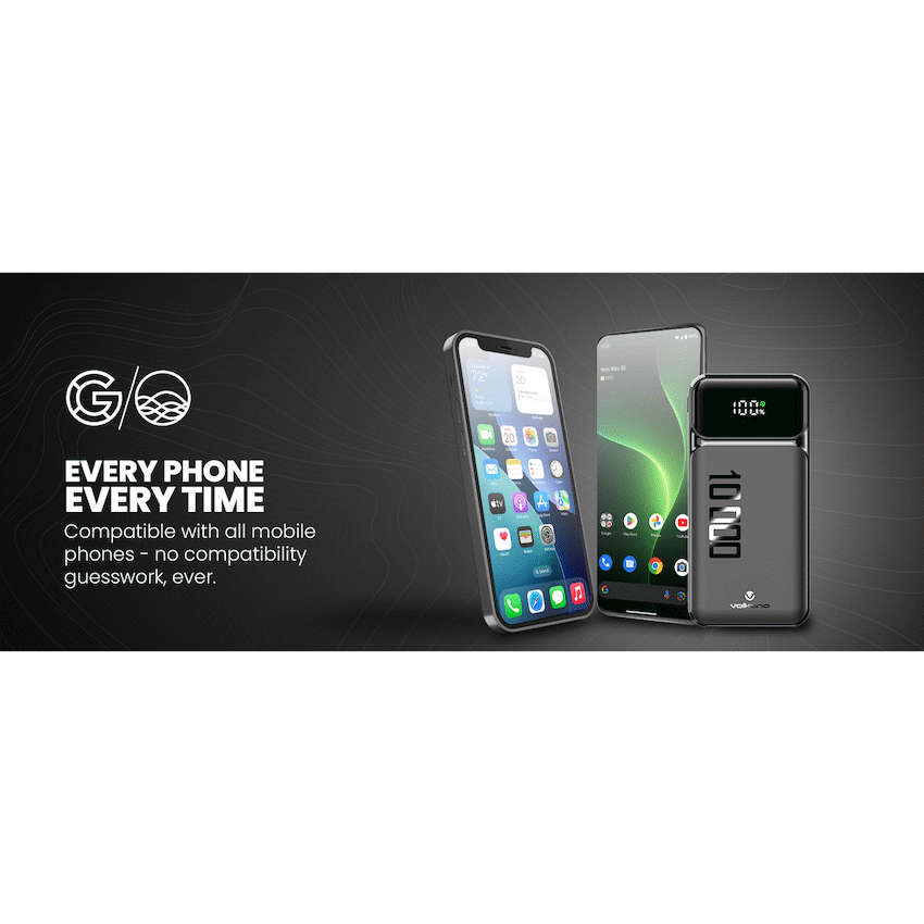 Volkano Roma Series 10000mah P.D. 20W Power Bank | VK-9024-BK