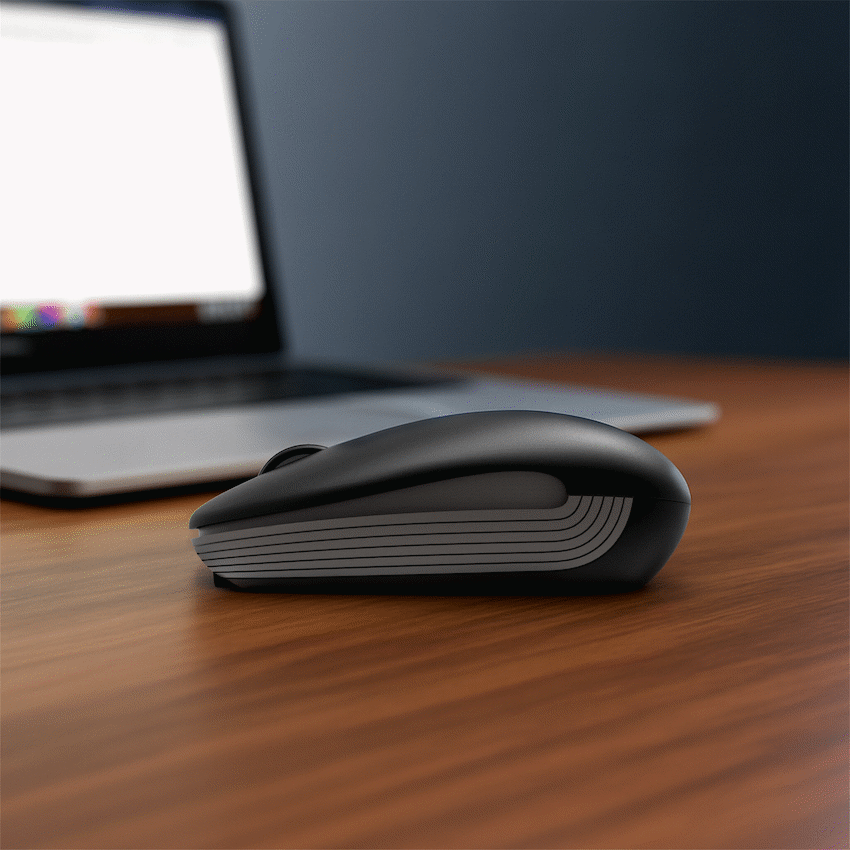VolkanoX Asher Bluetooth Wireless Mouse - Graphite | VKX-203-GT