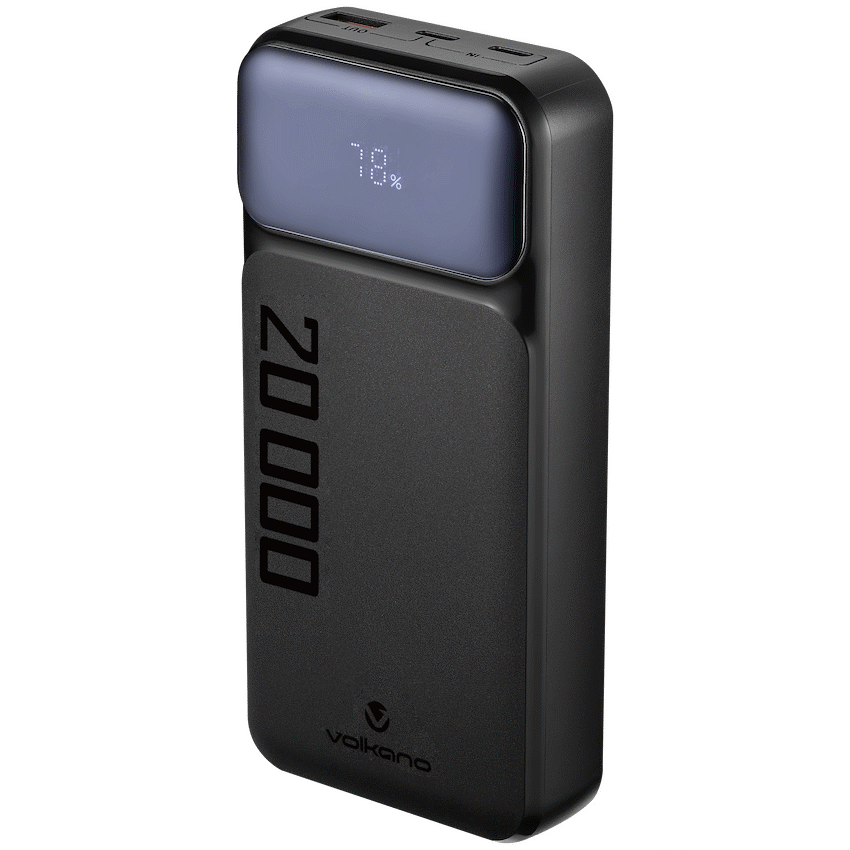 Volkano Roma Series 20000mah PD 22.5w Power Bank | VK-9025-BK