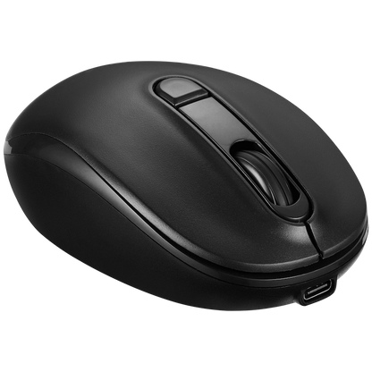 VolkanoX Garnet Bluetooth Wireless Keyboard and Mouse Combo - Black | VKX-20008-BK