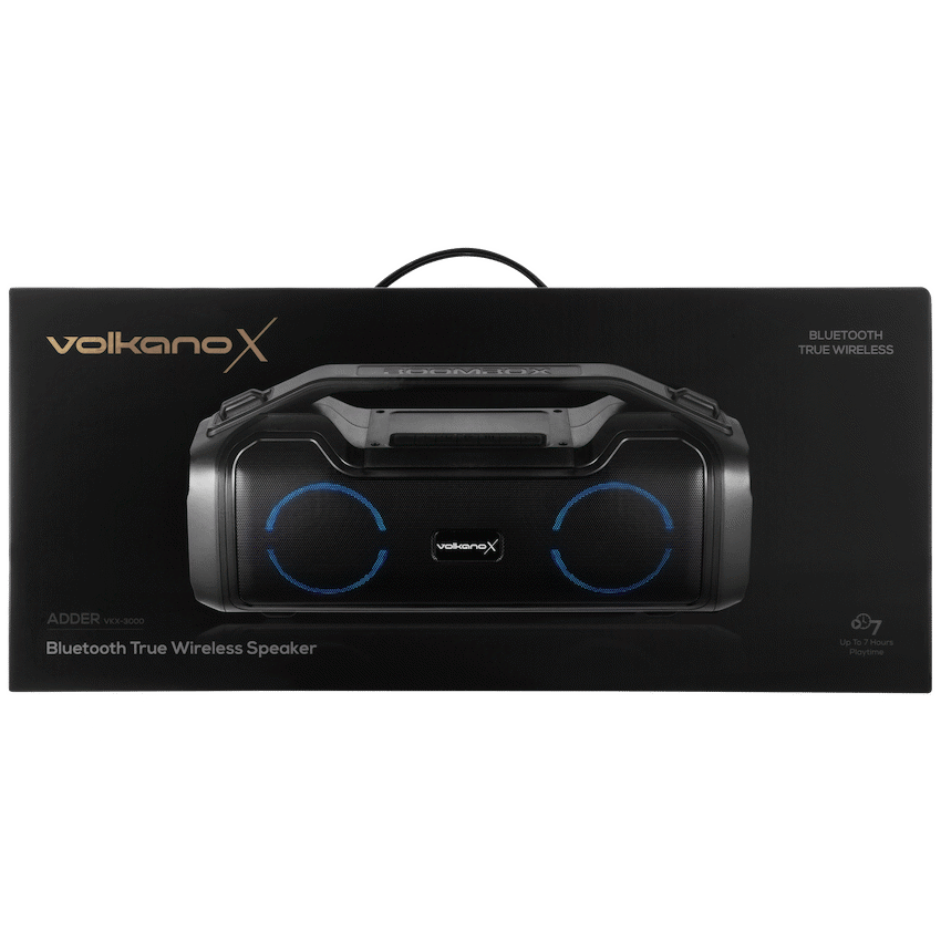 VolkanoX Adder Series Bluetooth Speaker - Black | VKX-3000-BK