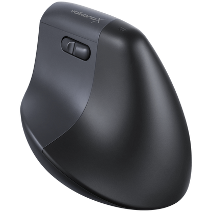 VolkanoX Ergo Bluetooth Wireless Mouse | VK-20301-BK
