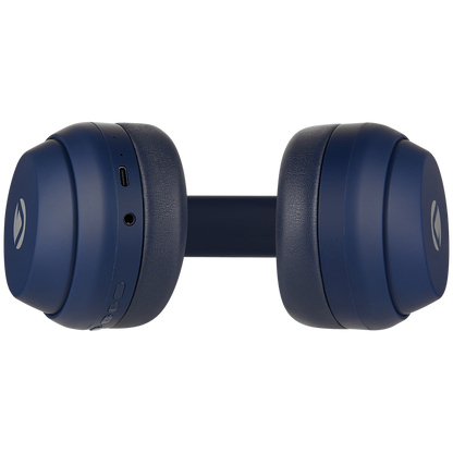 Volkano SoundSweeper Series Active Noise Cancelling bluetooth Headphones - Blue | VK-2027-BL