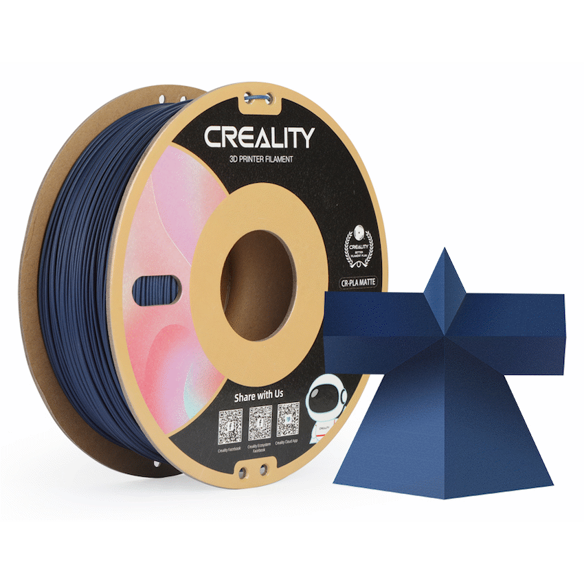 Creality 1.75mm PLA Matte Filament - Navy Blue 1Kg | 3301010298