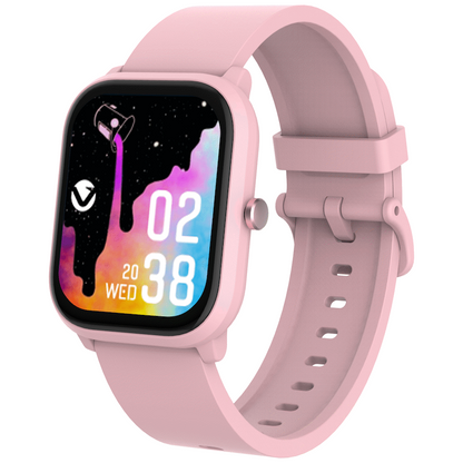 Volkano Vivo Series Kids Smart Watch - Pastel Pink | VK-5018-PK