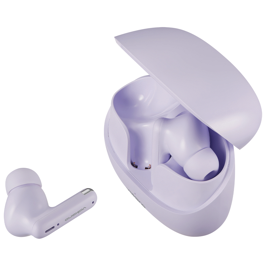 Volkano Jupiter Series TWS Earphones - Pastel Purple | VK-1158-PP