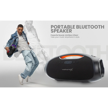 VolkanoX VXS400 Portable Bluetooth Speaker - Black | VKX-3005-BK