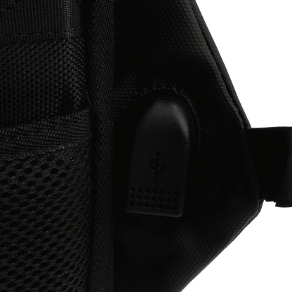 Volkano Smart Deux Laptop Backpack - Black/Charcoal | VK-7081-BKCH