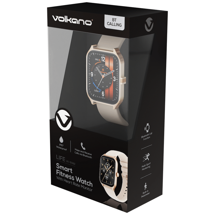 Volkano Life Series Smart Watches - Gold | VK-5082-GD