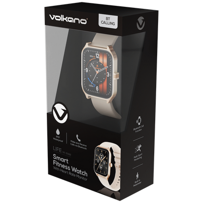 Volkano Life Series Smart Watches - Gold | VK-5082-GD