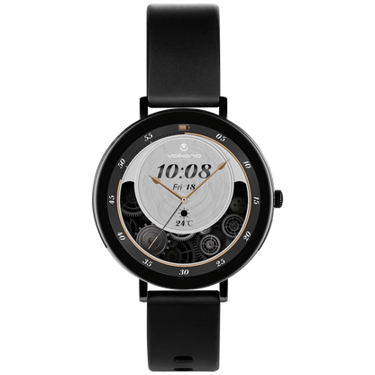 Volkano Aurora Series Ladies Smart Watch - Black | VK-5093-BK