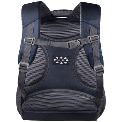Volkano Orthopaedic Backpack 27L - Navy/Grey | VK-7093-NVGR