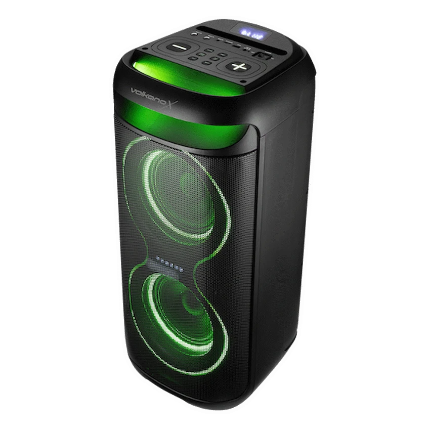 VolkanoX VXP200 Dual 6.5" Party Speaker  - Black | VK-3902-D65