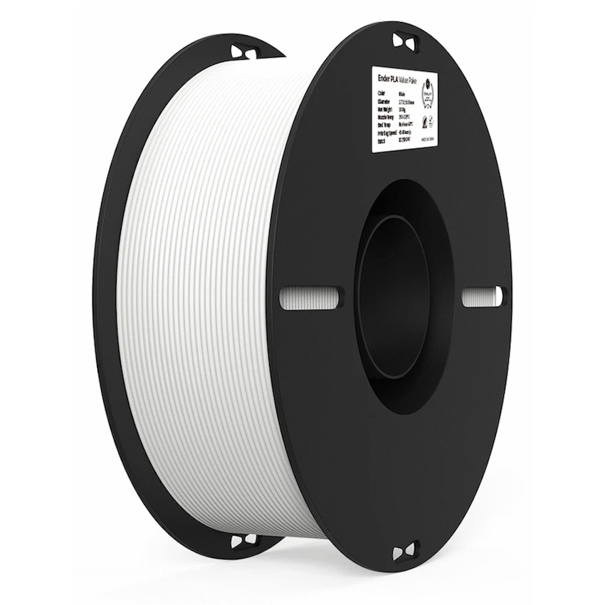 Creality 1.75mm Ender-PLA Filament Value Pack - Black 1Kg + White 1Kg | 3301010337