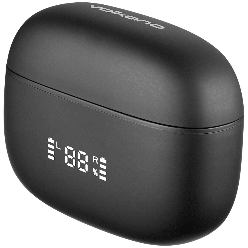 Volkano Cove Series True Wireless Earphone with Charging Case | VK-1163-BK