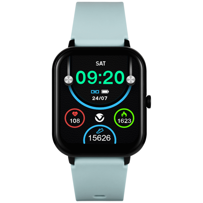 Volkano Chroma Series Smartwatch with Teal Strap | VK-5088-TL