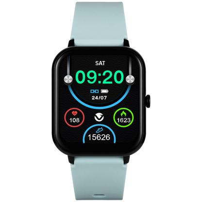 Volkano Chroma Series Smartwatch with Teal Strap | VK-5088-TL