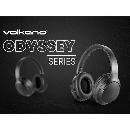 Volkano Odyssey ANC Bluetooth Wireless Headphone - Black | VK-2103-BK