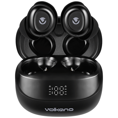 Volkano Aspen True Wireless Earphones - Black | VK-1160-BK