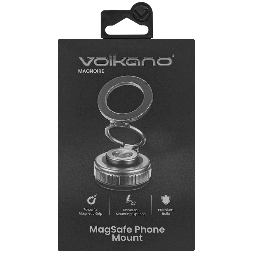 Volkano Magnoire Series Magsafe Phone Mount - Black | VK-5038-BK