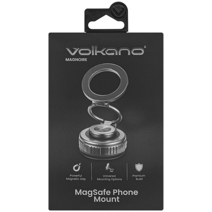 Volkano Magnoire Series Magsafe Phone Mount - Black | VK-5038-BK