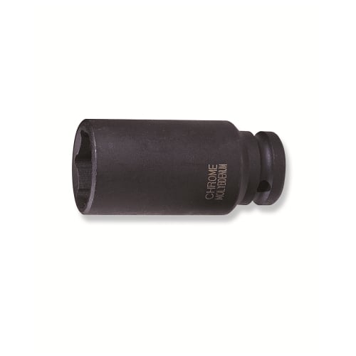 Jonnesway S03AD4119 6PT FLANK DEEP IMPACT SOCKET 19MM 1/2  DR. (JOT45619)