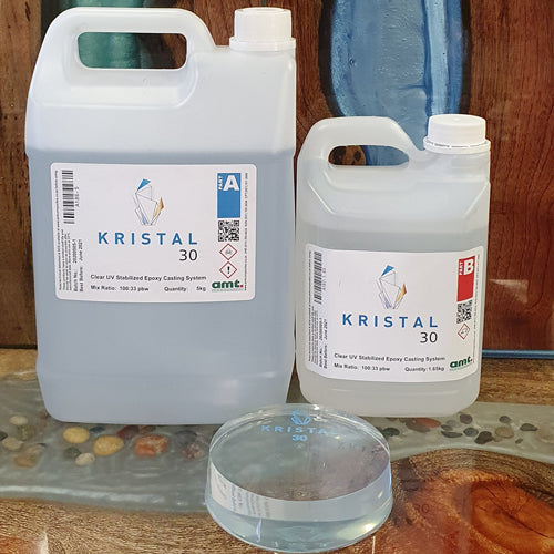 Kristal 30 – 6.65Kg Two Part Epoxy Resin System