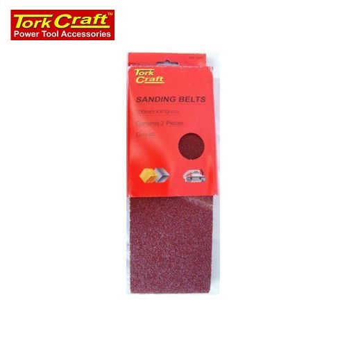 Sanding Belt 100X610mm 60Grit 2/Pack