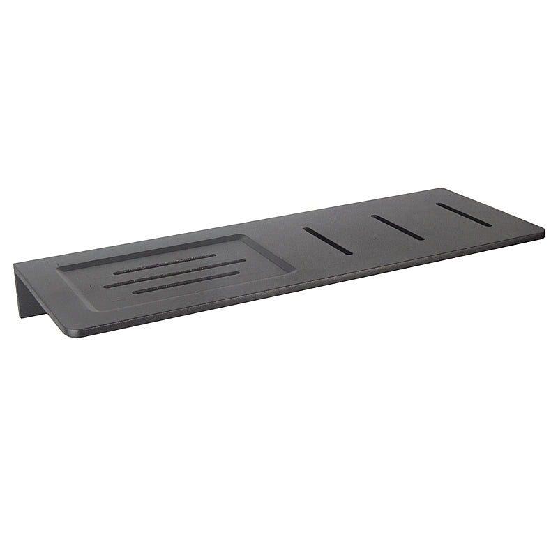 Wildberry Matt Black Bathroom Shelf 270 x 100mm | ABS6125