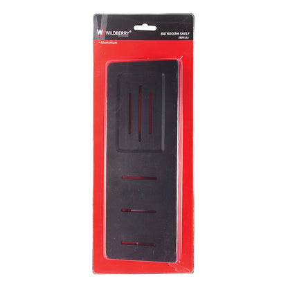 Wildberry Matt Black Bathroom Shelf 270 x 100mm | ABS6125